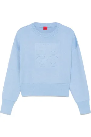 HUGO BOSS Pull à logo embossé