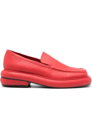 ECKHAUS LATTA Mocassins en cuir à bout carré 50 mm