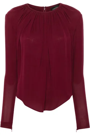 Giambattista Valli Blouse à détails plissés