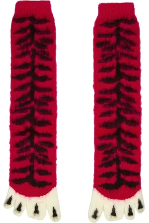 DOUBLET Chaussettes à imprimé graphique