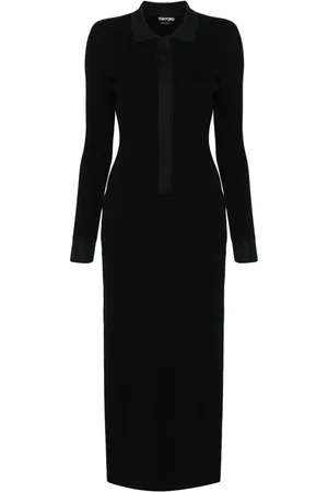 Tom Ford Robe en maille à coupe longue