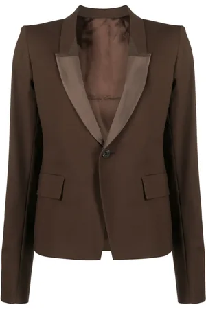 Rick Owens Blazer à col châle