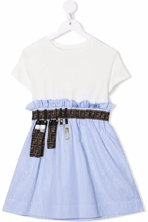 Fendi Robe à rayures