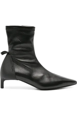 Courrèges Bottines Spilla 45 mm en cuir
