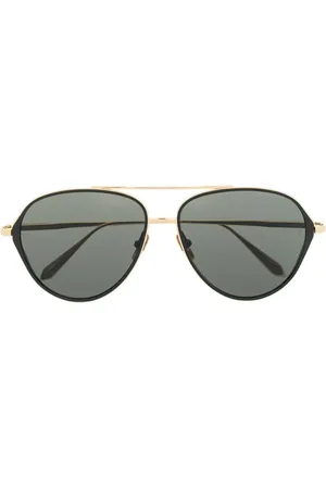 Linda Farrow Lunettes de soleil Noa à monture oversize