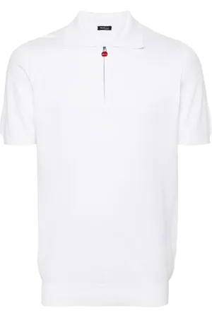 Kiton Polo en maille fine nervurée