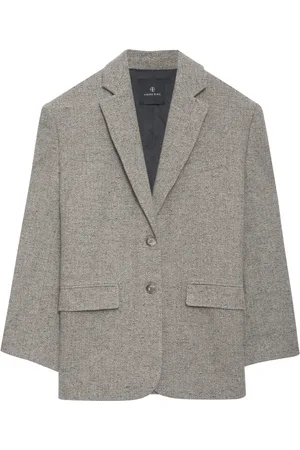 ANINE BING Blazer boutonné Quinn à chevrons