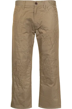 JUNYA WATANABE Pantalon chino crop à broderies