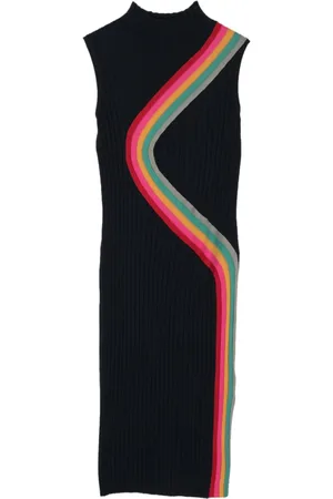 Paul Smith Robe Swirl à coupe mi-longue