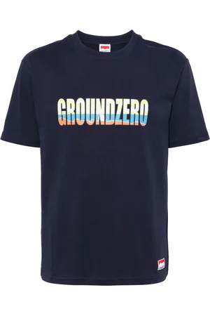 Ground Zero T-shirt en coton à logo imprimé