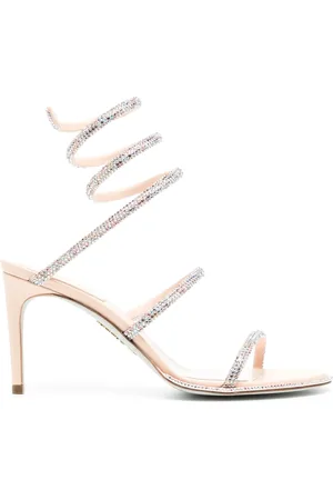 RENE CAOVILLA Sandales Juniper 90 mm en cuir