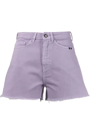 AMISH Short en jean à bords francs