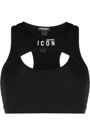 Dsquared2 Brassière de sport Be Icon à découpe