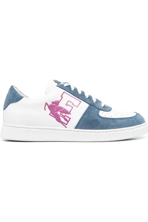 Etro Baskets Pegaso à modèle bicolore