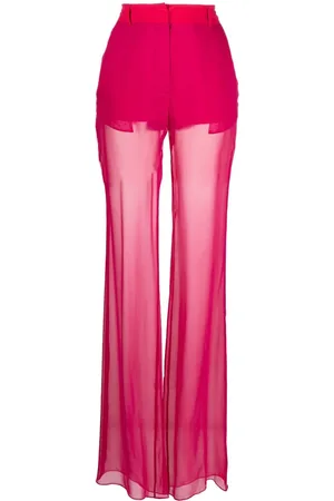 Nensi Dojaka Pantalon en soei à coupe évasée