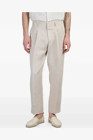 COSTUMEIN Pantalon à design plissé