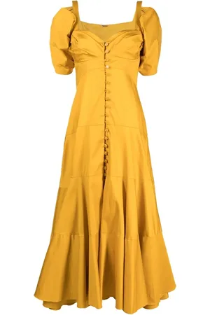 Cult Gaia Robe mi-longue à découpes