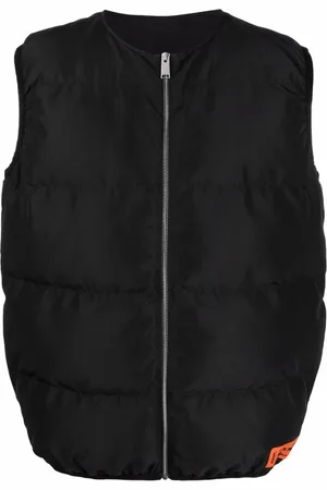 Heron Preston Gilet matelassé à bande logo