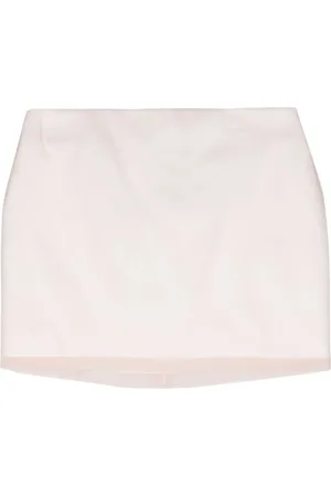 Sportmax Minijupe en soie à design superposé