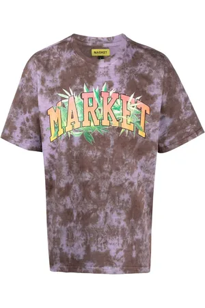 MARKET T-shirt tie-dye à logo imprimé