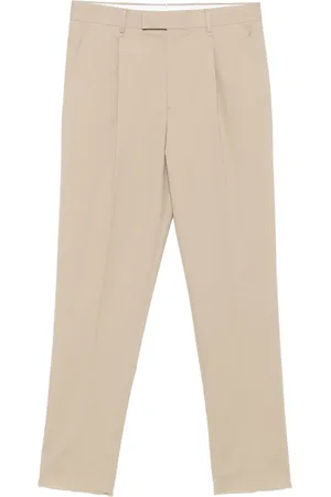 Ermenegildo Zegna Pantalon court à détails plissés