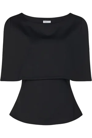ROSETTA GETTY Blouse à design de cape