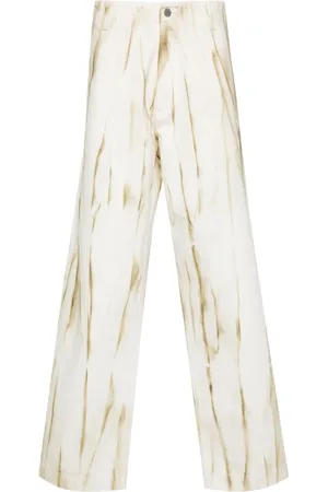 Emporio Armani Jean à imprimé abstrait