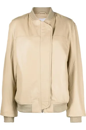 REMAIN Veste bomber en cuir