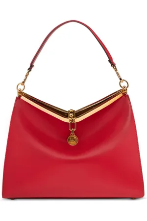 Etro Grand sac porté épaule Vela en cuir