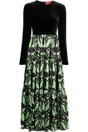 La DoubleJ Robe longue imprimée