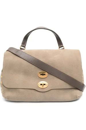Zanellato Sac cabas en cuir à fermoir loquet