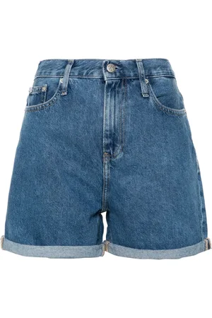 Calvin Klein Short en jean à taille haute