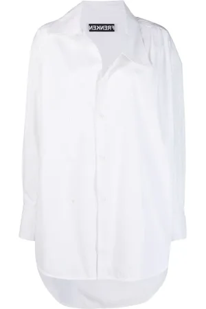 Frenken Chemise à boutonnière croisée