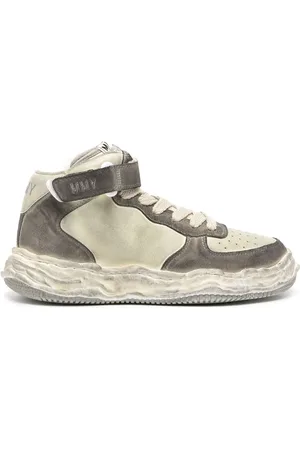 Maison Mihara Yasuhiro Baskets montantes Wayne en daim