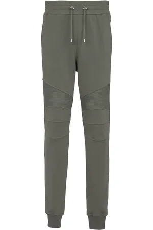 Balmain Pantalon de jogging à logo floqué
