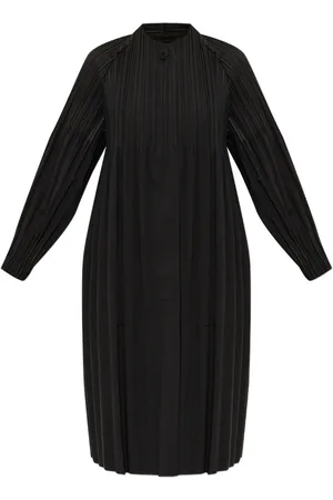 PLEATS PLEASE ISSEY MIYAKE Manteau à design plissé