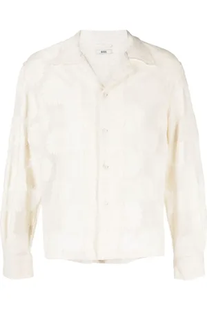 BODE Chemise en dentelle transparente