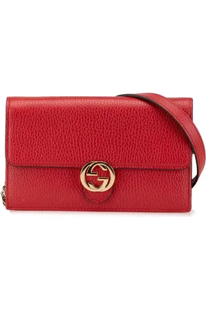 Gucci Portefeuille Dollar à bride en chaîne (2000-2015)