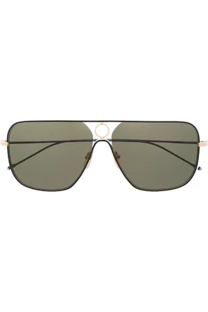 Thom Browne Lunettes de soleil à monture aviateur