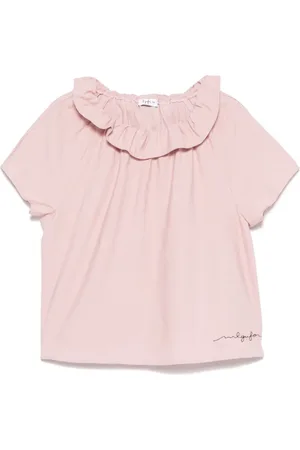 Il gufo Blouse à col volanté