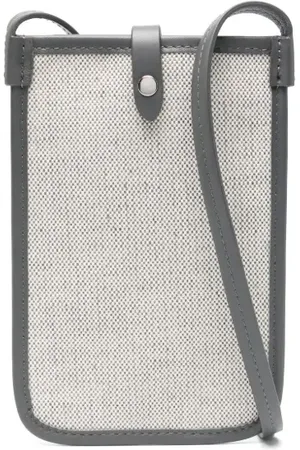 Kiton Sac à bandoulière à logo en relief