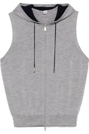 ELEVENTY Hoodie à design sans manches