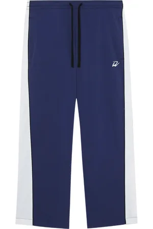 Izzue Pantalon de jogging à design bicolore