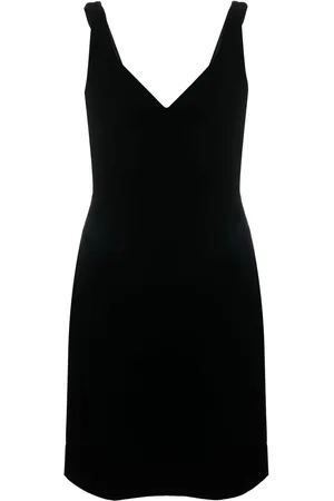 Emporio Armani Robe sans manches à col v