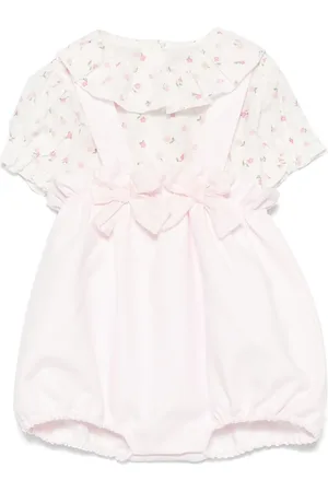 LA STUPENDERIA Ensemble short-haut à fleurs