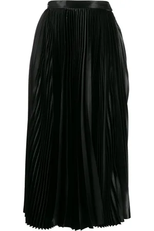 Comme des Garçons Jupe mi-longue plissée