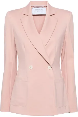 Harris Wharf London Blazer croisé à épaulettes