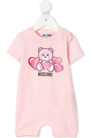 Moschino Barboteuse à imprimé ourson