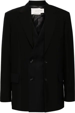 Feng Chen Wang Blazer à design plissé