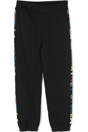 Stella McCartney Pantalon de jogging à bande logo